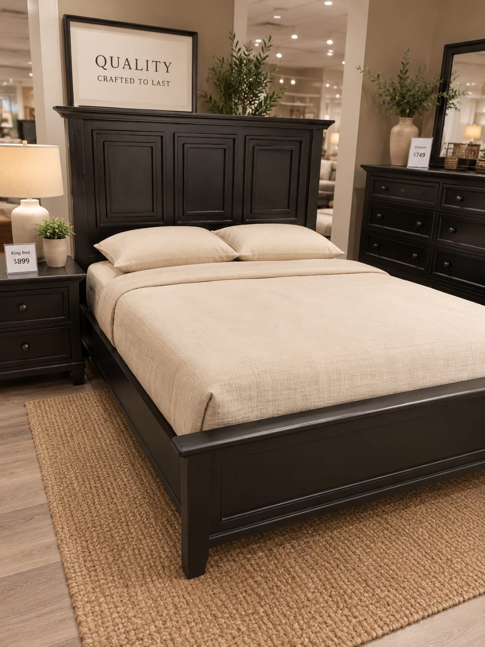 Amani Loft Timber Bed